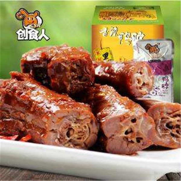 创食人黑鸭加盟